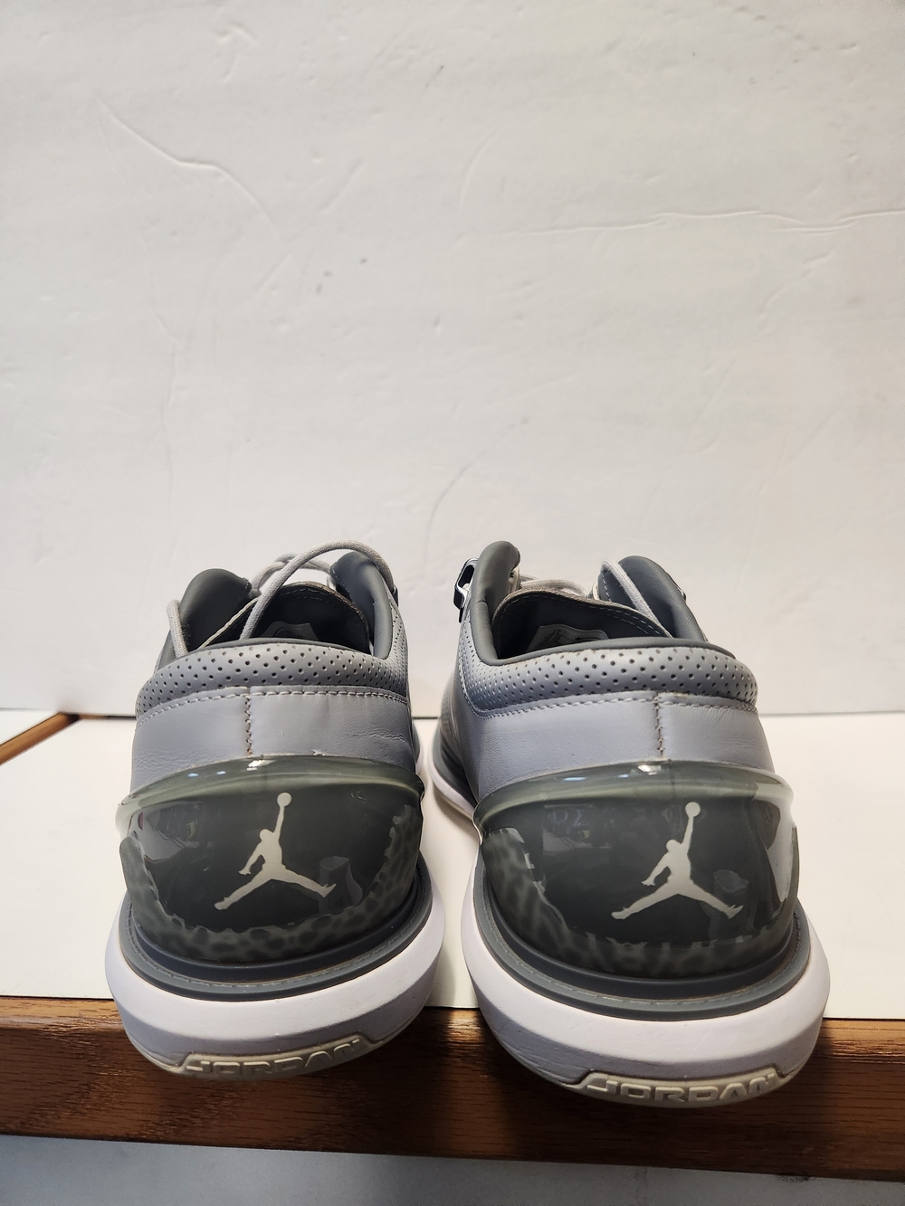 Nike Jordan ADG 4 Wolf Grey Leather Golf Shoes Men's Size 11 DM0103-010 - Picture 5 of 9
